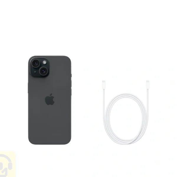 iPhone 15 Black, 128 GB – Second-Hand, Like New Condition - Image 4